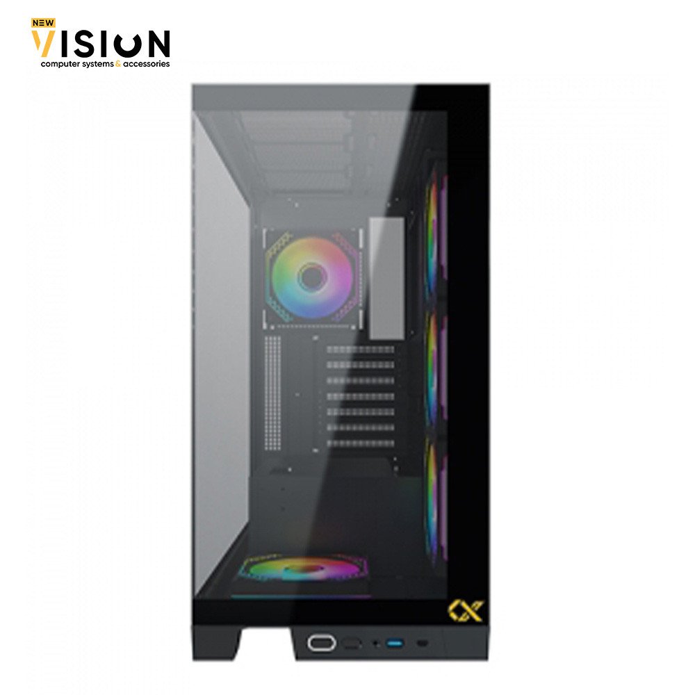 XIGMATEK Endorphin Ultra 5-FAN Argb Mid Tower Case With Type-C Port-4 XIGMATEK Endorphin Ultra