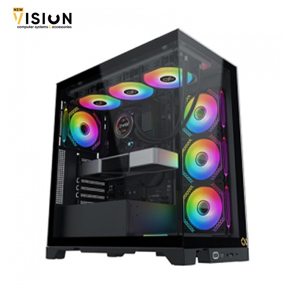 XIGMATEK Endorphin Ultra 5-FAN Argb Mid Tower Case With Type-C Port-5 XIGMATEK Endorphin Ultra