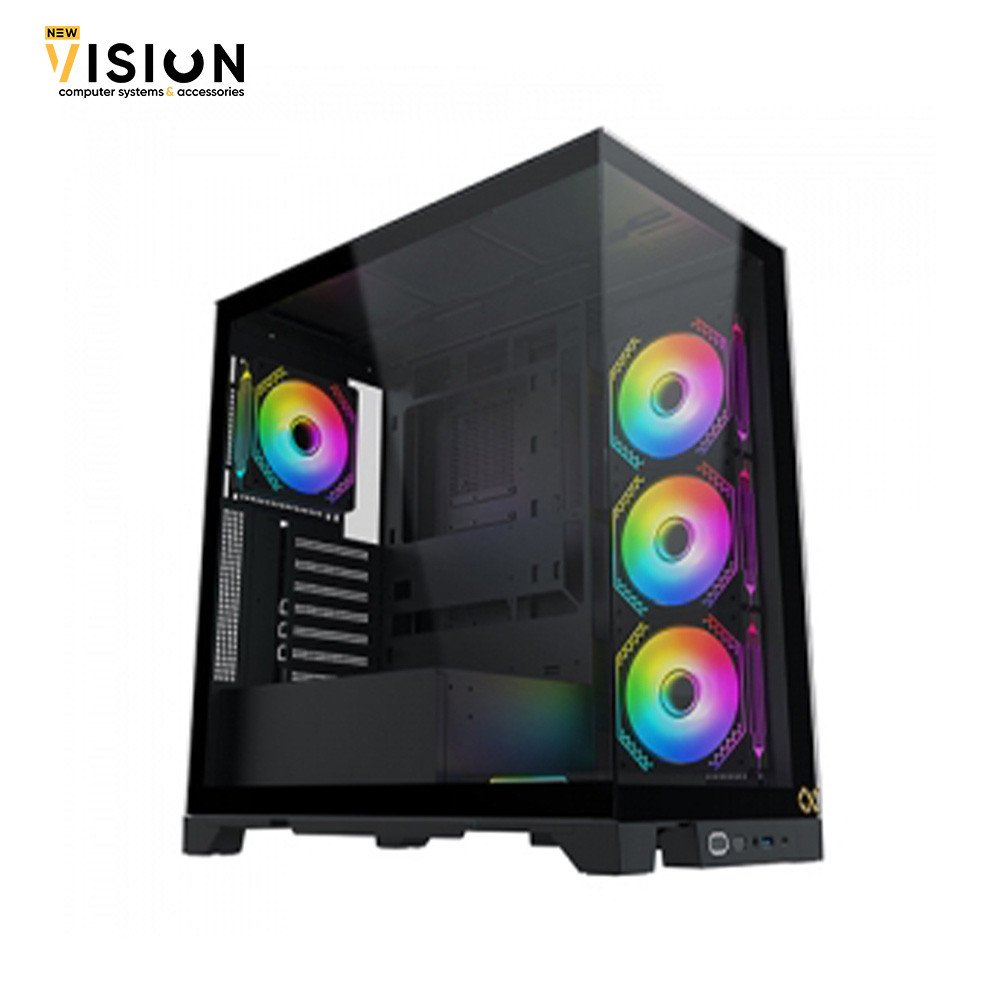 XIGMATEK Endorphin Ultra 5-FAN Argb Mid Tower Case With Type-C Port-6 XIGMATEK Endorphin Ultra
