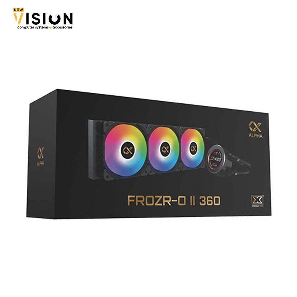 XIGMATEK-FROZR-O-II-360-ARGB-AIO-LIQUID-COOLER-CPU-5.jpg XIGMATEK FROZR-O II 360 ARGB AIO LIQUID Cooler CPU - الصورة 3