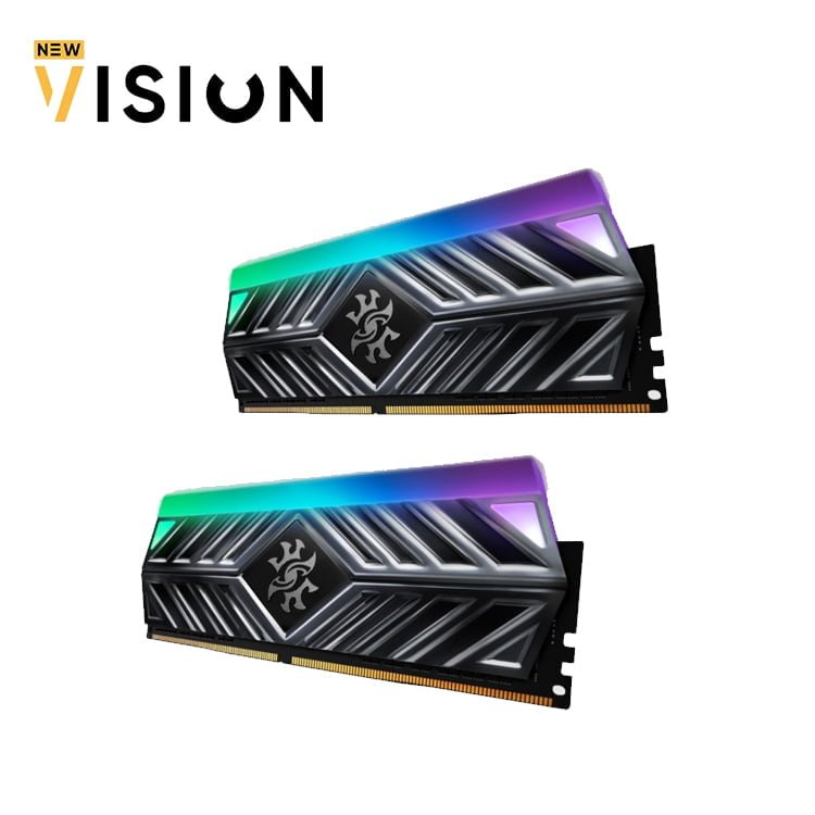 XPG-SPECTRIX-D41-4.jpg XPG SPECTRIX D41 RGB Memory16GB 2x8GB DDR4 3200MHz Grey Heatsink - الصورة 3