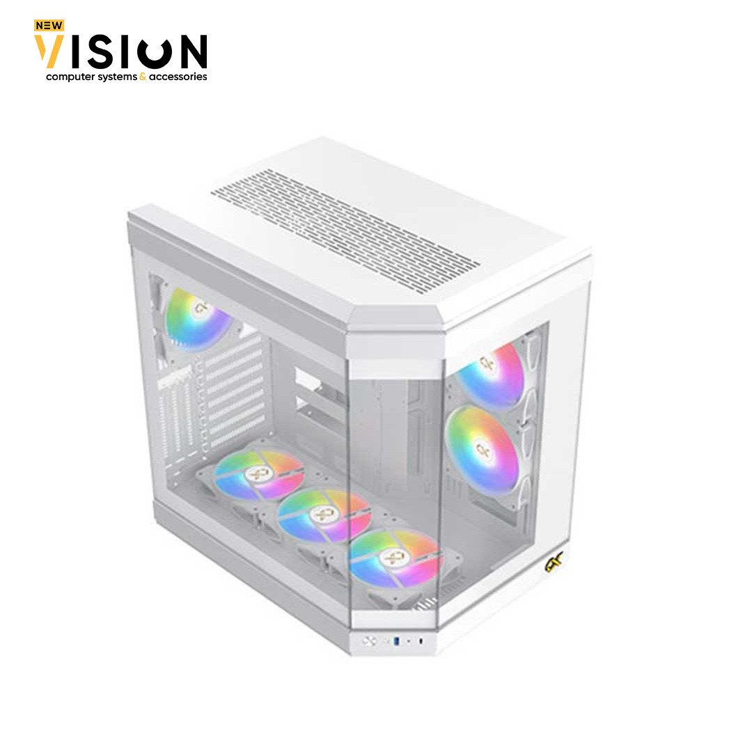 Xigmatek Cubi Arctic Argb Super Tower Case-2 Xigmatek Cubi Arctic