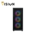 ⁦Xigmatek LUX G Shadow – PC Case Medium Tower ATX⁩ - الصورة ⁦2⁩