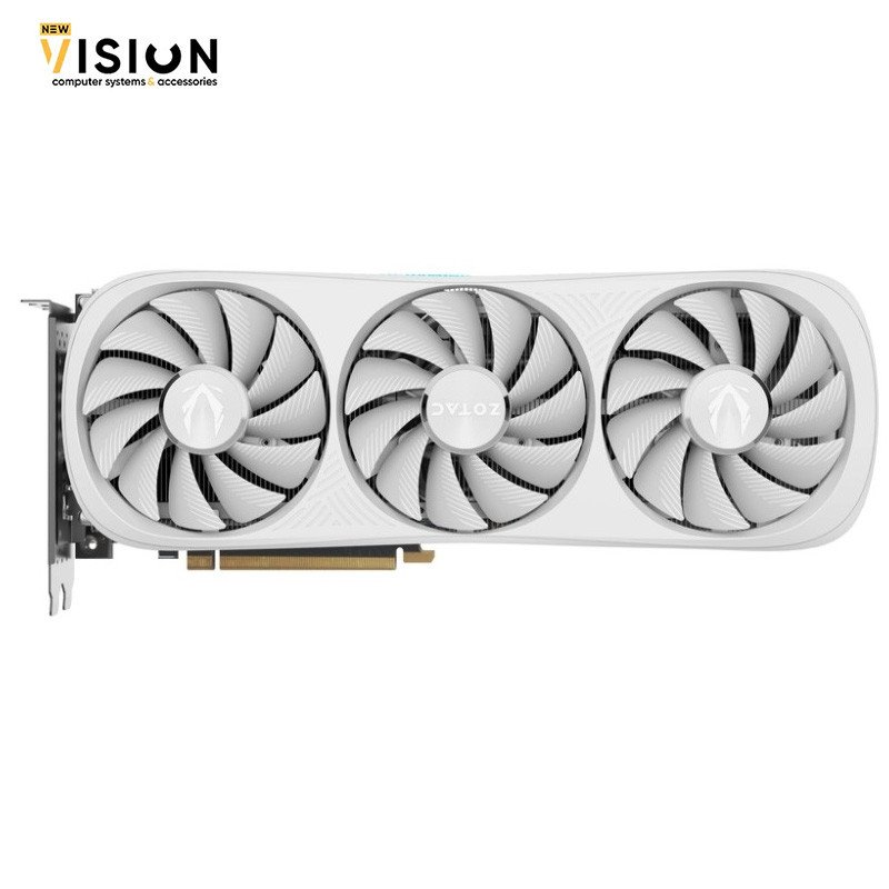 ZOTAC GAMING GeForce RTX 4070 Ti Super Trinity White OC 16GB Graphics Card-2 ZOTAC GAMING GeForce RTX 4070 Ti Super Trinity White 16GB Graphics Card - الصورة 2