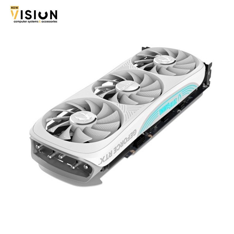 ZOTAC GAMING GeForce RTX 4070 Ti Super Trinity White OC 16GB Graphics Card-4 ZOTAC GAMING GeForce RTX 4070 Ti Super Trinity White 16GB Graphics Card - الصورة 4