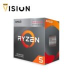 AMD Ryzen 5 4600G Processor 4.2GHZ 6 CORE AM4 - الصورة 2