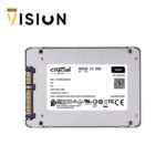 ⁦Crucial MX500 500GB 3D NAND SATA 2.5-inch SSD⁩ - الصورة ⁦4⁩