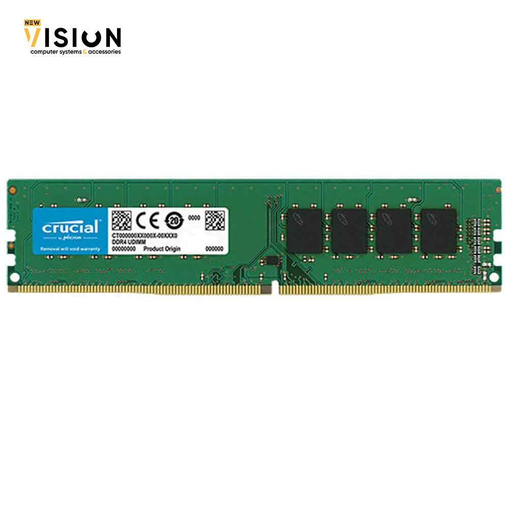 crucial-pc.png CRUCIAL 8GB DDR4 2666 PC UDIMM Memory PC - الصورة 1