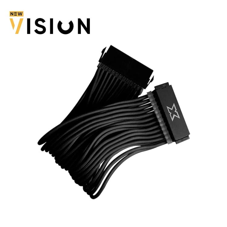 temp-1.jpg XIGMATEK iCABLE MB 24PIN EXTENSION CABLE-BLACK - الصورة 1