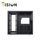 Xigmatek Aquarius Pro Black with 7 RGB Fan - الصورة 3