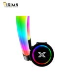 XIGMATEK LIQUID COOLER NEON AQUA 360 PUMP ARGB AIO - الصورة 4