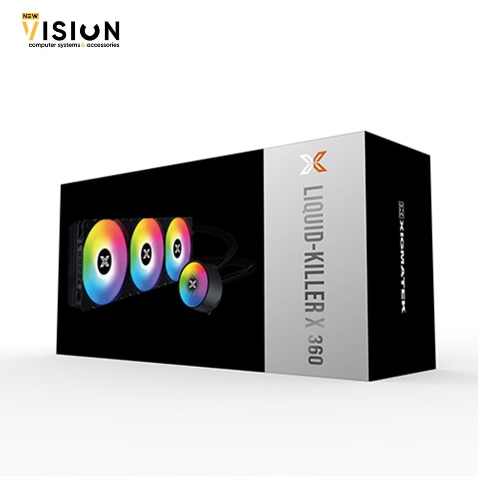 xigmatek-liquid-killer-x-360-aio-argb-2.jpg Xigmatek Liquid Killer X 360 ARGB AIO Liquid CPU Cooler - الصورة 2