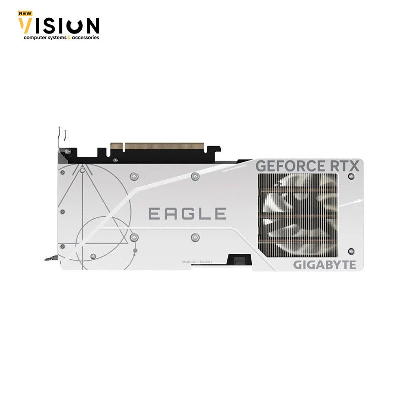 GIGABYTE GeForce RTX 4060 Ti Eagle OC ICE 8G Graphics Card, 3X WINDFORCE Fans, 8GB 128-bit GDDR6, GV-N406TEAGLEOC ICE-8GD Video Card-4 GIGABYTE GeForce RTX 4060 Ti Eagle OC ICE 8G Graphics Card, 3X WINDFORCE Fans, 8GB 128-bit GDDR6, GV-N406TEAGLEOC ICE-8GD Video Card - الصورة 4