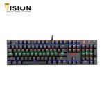 Redragon Rudra K565R-1 Brown Switch Wired Rainbow Gaming Keyboard - الصورة 2