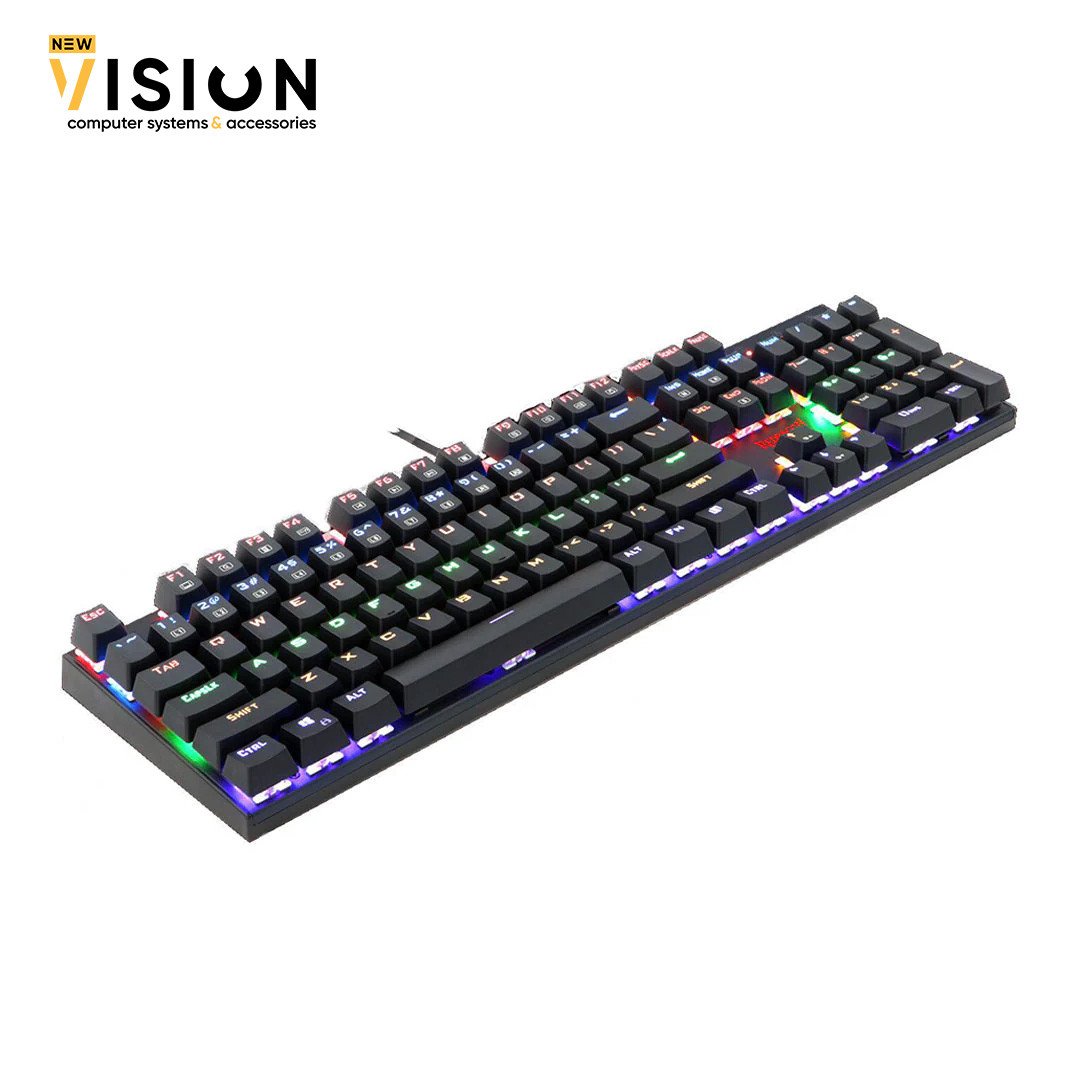 Redragon Rudra K565R-1 Brown Switch Wired Rainbow Gaming Keyboard-4 Redragon Rudra K565R-1 Brown Switch Wired Rainbow Gaming Keyboard - الصورة 5