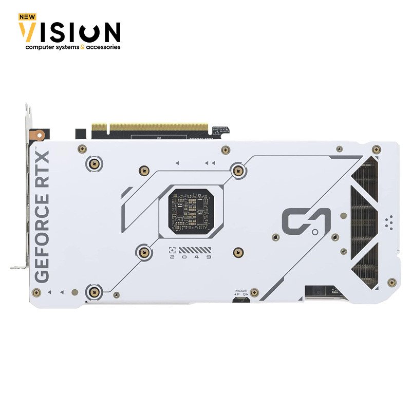 ASUS Dual GeForce RTX™ 4070 White OC Edition 12GB GDDR6X PCIe 4.0, 12GB GDDR6-3 ASUS Dual GeForce RTX™ 4070 White OC Edition 12GB GDDR6X PCIe 4.0, 12GB GDDR6 - الصورة 4