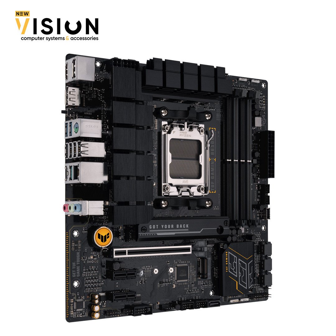 ASUS TUF GAMING B650M-E Socket AM5 LGA 1718 Ryzen 7000 mATX gaming motherboard-3 ASUS TUF GAMING B650M-E Socket AM5 LGA 1718 Ryzen 7000 mATX gaming motherboard - الصورة 3