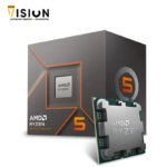 AMD Ryzen 5 8400F (4.2 GHz) — Ryzen 5 8000 Series 6-Core, 12-Threads, Socket AM5, 65W Processor - 100-100001591 - الصورة 3
