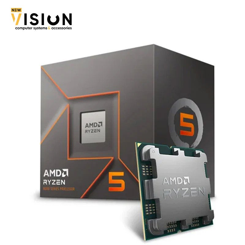 AMD Ryzen 5 8400F (4.2 GHz) Ryzen 5 8000 Series 6-Core, 12-Threads, Socket AM5, 65W Processor-3 AMD Ryzen 5 8400F (4.2 GHz) — Ryzen 5 8000 Series 6-Core, 12-Threads, Socket AM5, 65W Processor - 100-100001591 - الصورة 3