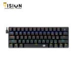 Redragon Jax K613 Rainbow Blue Switch Arabic Wired Mechanical Gaming Keyboard