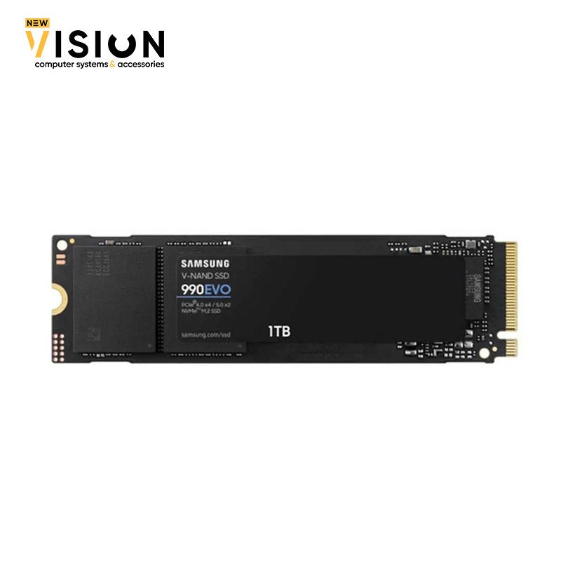 Samsung 990 Evo 1Tb M.2 Nvme Internal Solid State Drive SSD-1 Samsung 990 Evo 1Tb M.2 Nvme Internal Solid State Drive SSD - الصورة 1