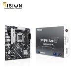 ASUS Prime B860M-K Motherboard Socket Intel LGA 1851 (Intel B860, mATX, DDR5 Memory, PCIe 5.0, 1x PCIe 4.0 M.2, Aura Sync)