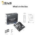 ⁦ASUS Prime B860M-K Motherboard Socket Intel LGA 1851 (Intel B860, mATX, DDR5 Memory, PCIe 5.0, 1x PCIe 4.0 M.2, Aura Sync)⁩ - الصورة ⁦4⁩