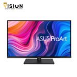 ⁦ASUS ProArt Display PA329CV 32 Inch 4K — UHD 3840 x 2160, IPS, 100% sRGB/Rec.709, delta E < 2, Calman Verified, USB-C Power Delivery, DisplayPort, HDMI, USB 3.1 Hub, C-clamp, Height Adjustable HDR Monitor⁩ - الصورة ⁦4⁩