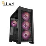 Asus TUF Gaming GT302 ARGB ATX Mid-Tower Case Black