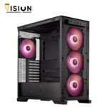 ⁦Asus TUF Gaming GT302 ARGB ATX Mid-Tower Case Black⁩ - الصورة ⁦2⁩