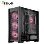 ⁦Asus TUF Gaming GT302 ARGB ATX Mid-Tower Case Black⁩ - الصورة ⁦3⁩