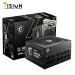 MSI MAG A850GL PCIE 5 & ATX 3.1 Gaming Power Supply - Full Modular - 80 Plus Gold Certified 850W - Compact Size - ATX PSU