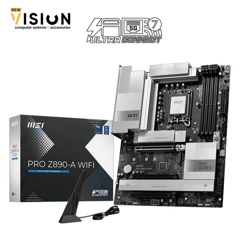 MSI PRO Z890 A WIFI LGA1851-1 MSI PRO Z890 A WIFI LGA1851 MOTHERBOARD - الصورة 1