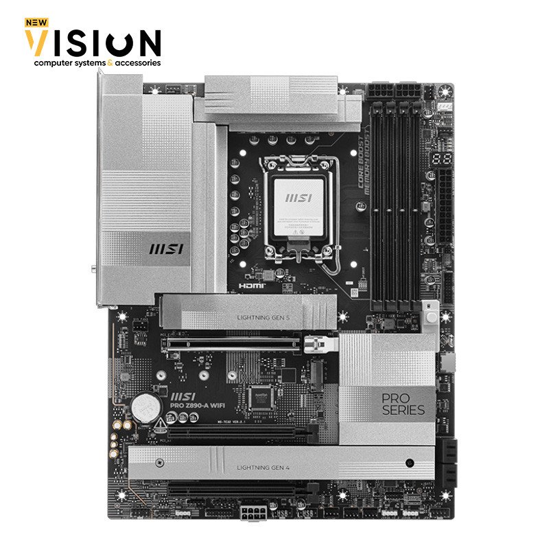 MSI PRO Z890 A WIFI LGA1851-2 MSI PRO Z890 A WIFI LGA1851 MOTHERBOARD - الصورة 2