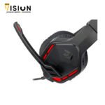 Redragon H220 Small THEMIS Wired Gaming Headset - Black - الصورة 4