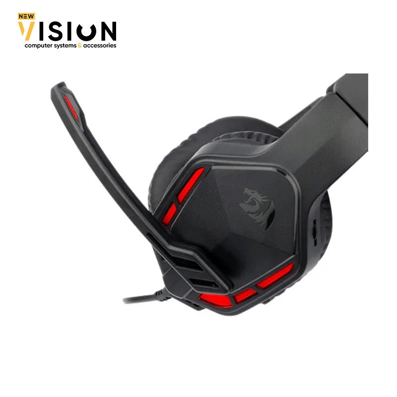 Redragon H220 Small THEMIS Wired Gaming Headset - Black-4 Redragon H220 Small THEMIS Wired Gaming Headset - Black - الصورة 4