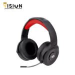 Redragon H818 PELOPS Pro 7.1 Surround Sound 2.4G Wireless With Transmitter Gaming Headset - Black