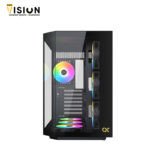 ⁦Xigmatek Cubi II Argb Mid Tower Case⁩ - الصورة ⁦2⁩