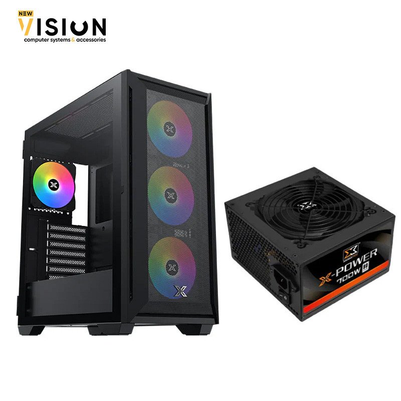 Xigmatek Master X II Pro ARGB Asgard 750W 80 Bronze Super Tower Case-1 Xigmatek Master X II Pro ARGB Asgard 750W 80 Bronze Super Tower Case - الصورة 1