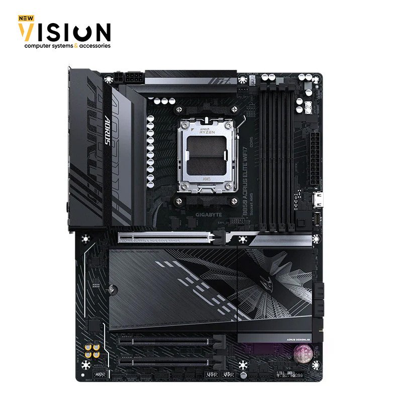GIGABYTE B850 AORUS ELITE WIFI7 MOTHERBOARD-2 GIGABYTE B850 AORUS ELITE WIFI7 MOTHERBOARD - الصورة 2