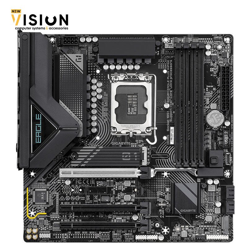 GIGABYTE B860M EAGLE PLUS WIFI6E MOTHERBOARD-2 GIGABYTE B860M EAGLE PLUS WIFI6E MOTHERBOARD - الصورة 3