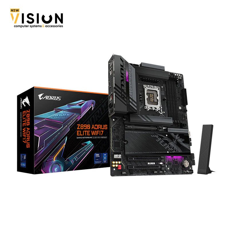 GIGABYTE Z890 AORUS ELITE WIFI7 4xDDR5 LGA1851 ATX Motherboard-1 GIGABYTE Z890 AORUS ELITE WIFI7 4xDDR5 LGA1851 ATX Motherboard - الصورة 1