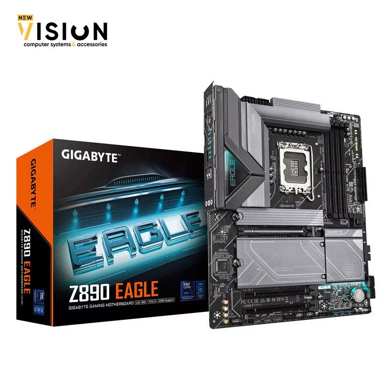 GIGABYTE Z890 EAGLE 4xDDR5 LGA1851 ATX Motherboard-1 GIGABYTE Z890 EAGLE 4xDDR5 LGA1851 ATX Motherboard - الصورة 1
