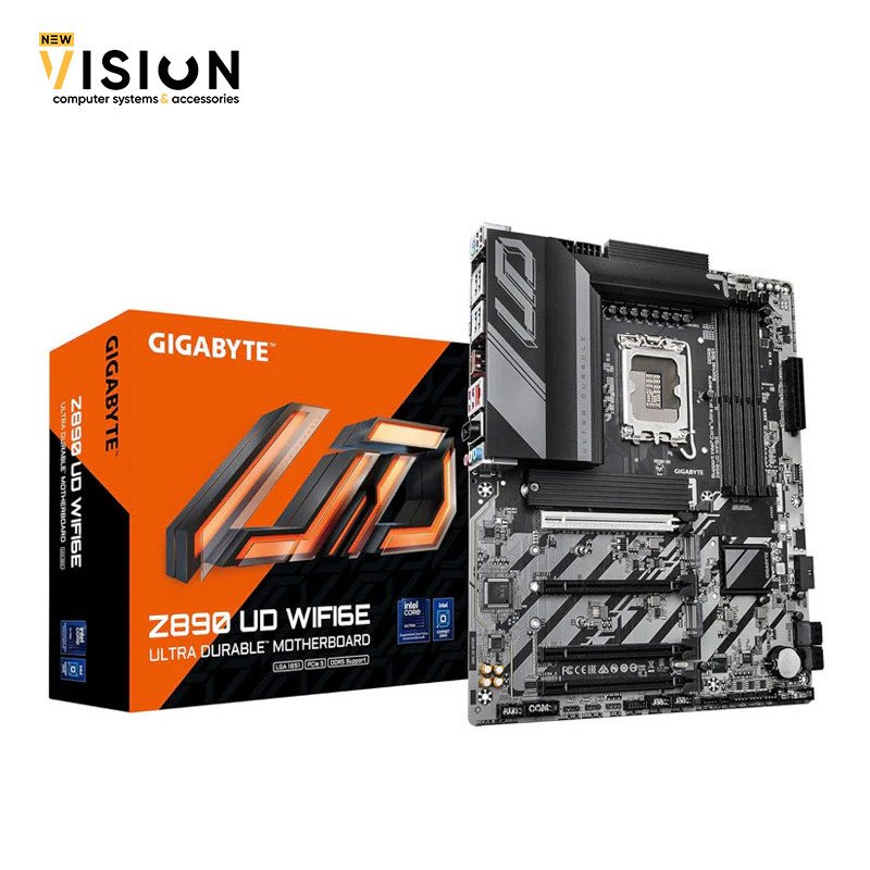 GIGABYTE Z890 UD WIFI6E 4xDDR5 LGA1851 ATX Motherboard-1 GIGABYTE Z890 UD WIFI6E 4xDDR5 LGA1851 ATX Motherboard - الصورة 1