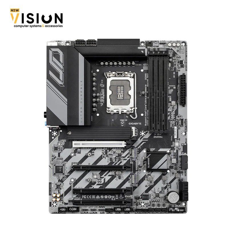 GIGABYTE Z890 UD WIFI6E 4xDDR5 LGA1851 ATX Motherboard-2 GIGABYTE Z890 UD WIFI6E 4xDDR5 LGA1851 ATX Motherboard - الصورة 2