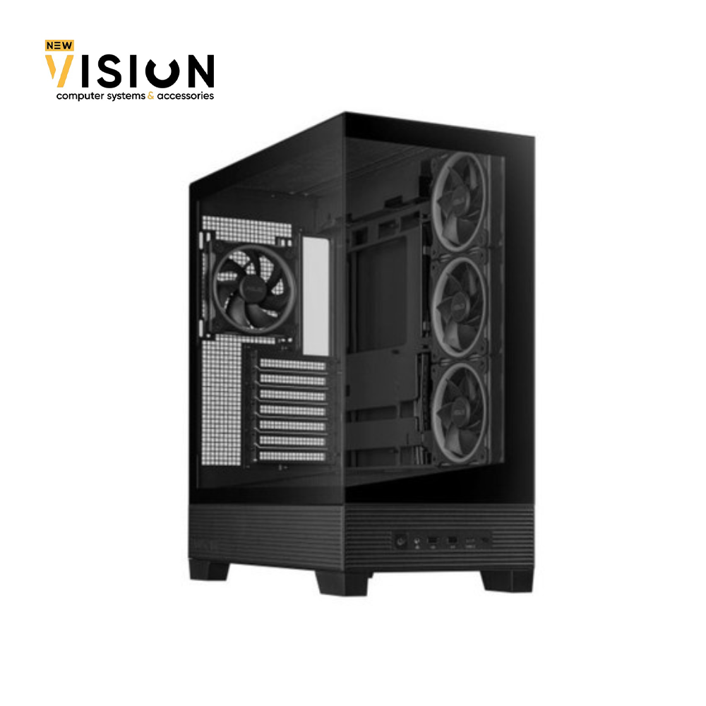 53656545455 The ASUS A31 ATX black case - الصورة 1