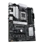 ⁦AMD B650 ATX motherboard with DDR5, PCIe 5.0 M.2 support, Realtek 2.5Gb Ethernet, DisplayPort, HDMI®, SATA 6 Gbps, USB 3.2 Gen 2 Type-C®, front USB 3.2 Gen 1 Type-C®, BIOS FlashBack™, USB4® Support and Aura Sync support⁩ - الصورة ⁦2⁩