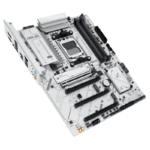 ⁦AMD B650 ATX motherboard, DDR5, PCIe 5.0 Ready, three M.2 slots, Wi-Fi 6E, Realtek 2.5Gb Ethernet, DisplayPort, HDMI™, rear USB 10Gbps Type-A & Type-C® support, BIOS FlashBack™, Aura Sync⁩ - الصورة ⁦3⁩