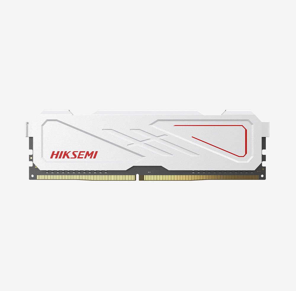 U10(ARMOR)(WHITE)-Main-Image-1 HIKSEMI Armor WHITE UDIMM RAM DIMM 8GB DDR4 3200MHz CL18 Supports Intel XMP 2.0 Compatible with Latest AMD Platforms - الصورة 4