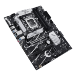 ⁦ASUS Prime B760-PLUS, an Intel® B760 LGA 1700 ATX motherboard with PCIe 5.0, three PCIe 4.0 M.2 slots, DDR5, Realtek 2.5Gb Ethernet, DisplayPort, VGA, HDMI™, SATA 6 Gbps, USB 3.2 Gen 2x2 Type-C®, front USB 3.2 Gen 1 Type-C®, Thunderbolt™ (USB4®) support, Aura Sync⁩ - الصورة ⁦4⁩